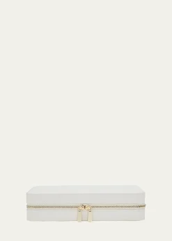 WOLFMaria Large Quilted Zip Jewelry Case