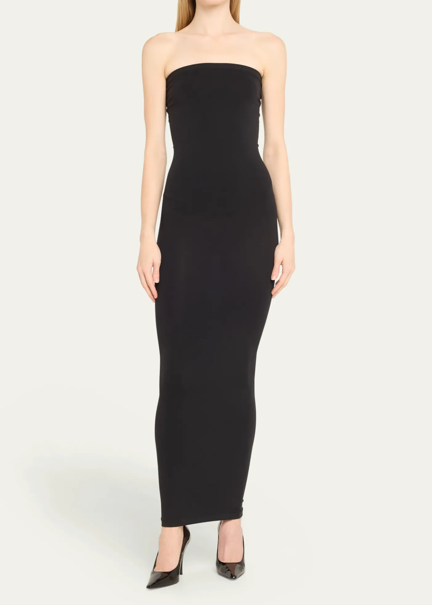 WolfordFatal Strapless Convertible Midi Tube Dress